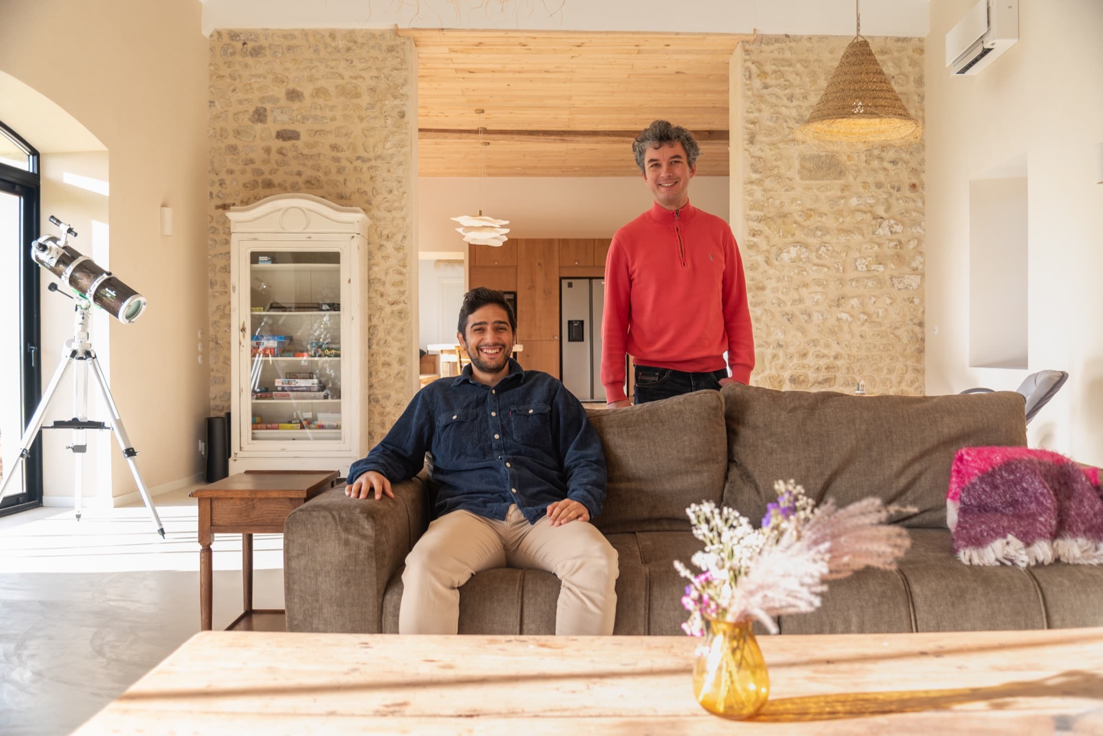 Idylliq co-founders in one of their managed properties